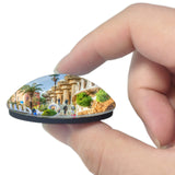 Spain Guell Palace Barcelona 3D Fridge Magnet Crystal Glass