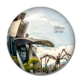 Spain Guggenheim Museum Bilbao 3D Fridge Magnet Crystal Glass