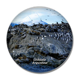 Argentina Canal Beagle Ushuaia 3D Fridge Magnet Crystal Glass