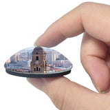 Spain Malaga Cathedral 3D Fridge Magnet Crystal Glass