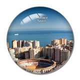 Spain Malaga 3D Fridge Magnet Crystal Glass