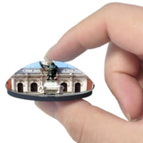 Spain Mayor Square Valladolid 3D Fridge Magnet Crystal Glass