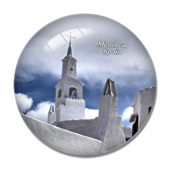 Spain Menorca 3D Fridge Magnet Crystal Glass