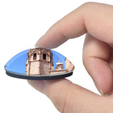 Spain Miguelete Tower Valencia 3D Fridge Magnet Crystal Glass