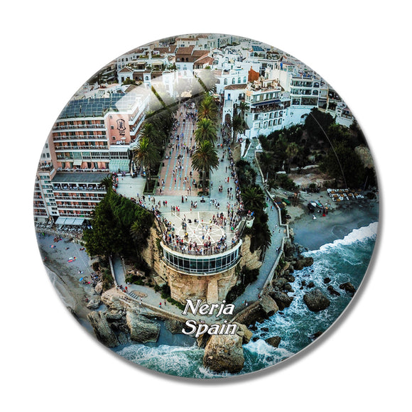 Spain Nerja 3D Fridge Magnet Crystal Glass