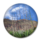 Spain Nihal Nature Park Almeria 3D Fridge Magnet Crystal Glass