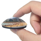 Spain Old Town San Sebastian 3D Fridge Magnet Crystal Glass