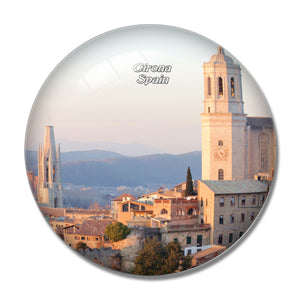 Spain Peralada Girona 3D Fridge Magnet Crystal Glass