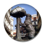 Spain Puerta del Sol Madrid 3D Fridge Magnet Crystal Glass