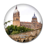 Spain Roman Bridge Cathedral Salamanca 3D Fridge Magnet Crystal Glass