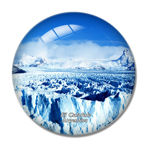 Argentina El Calafate 3D Fridge Magnet Crystal Glass