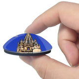 Spain San Salvador Cathedral Oviedo 3D Fridge Magnet Crystal Glass