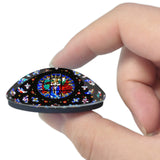 Spain Santa Maria Cathedral Barcelona 3D Fridge Magnet Crystal Glass