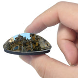 Spain Santiago de Compostela 3D Fridge Magnet Crystal Glass