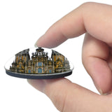 Spain Santiago de Compostela 3D Fridge Magnet Crystal Glass