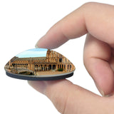 Spain Square Seville 3D Fridge Magnet Crystal Glass