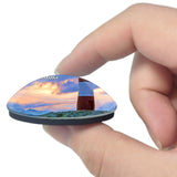 Argentina Lighthouse Ushuaia 3D Fridge Magnet Crystal Glass