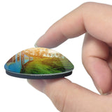 Sri Lanka Nuwara Eliya 3D Fridge Magnet Crystal Glass