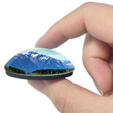 Argentina National Park Ushuaia 3D Fridge Magnet Crystal Glass