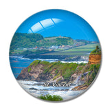 St. Vincent 3D Fridge Magnet Crystal Glass