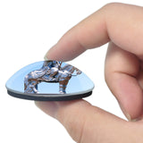 Statue of Chinggis Khan Ulaanbaatar Mongolia 3D Fridge Magnet Crystal Glass