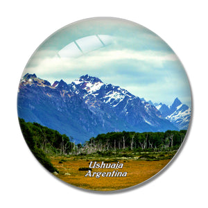 Argentina National Park Ushuaia 3D Fridge Magnet Crystal Glass