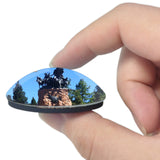 Argentina Parque General San Martin Mendoza 3D Fridge Magnet Crystal Glass