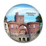 Sweden Helsingborg Castle 3D Fridge Magnet Crystal Glass