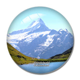Switzerland Grindelwald 3D Fridge Magnet Crystal Glass