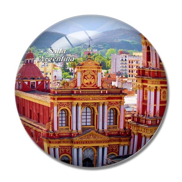 Argentina Salta 3D Fridge Magnet Crystal Glass