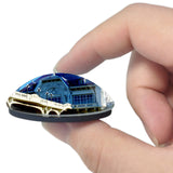 Argentina Tigre 3D Fridge Magnet Crystal Glass