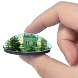 Ascension Cathedral Almaty Kazakhstan 3D Fridge Magnet Crystal Glass