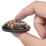 Turkey Fethiye 3D Fridge Magnet Crystal Glass