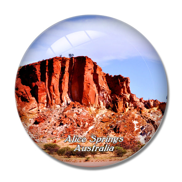 Australia Alice Springs Desert Park 3D Fridge Magnet Crystal Glass