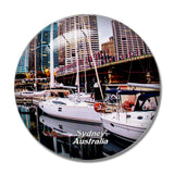 Australia Darling Harbour Sydney 3D Fridge Magnet Crystal Glass