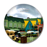Australia Dreamworld Gold Coast 3D Fridge Magnet Crystal Glass