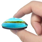 Australia Green Island Cairns 3D Fridge Magnet Crystal Glass