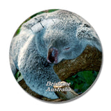 Australia Lone Pine Koala Sanctuary Brisbane 3D Fridge Magnet Crystal Glass