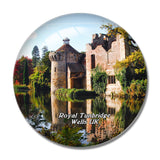 UK England Scotney Castle Garden Royal Tunbridge Wells 3D Fridge Magnet Crystal Glass