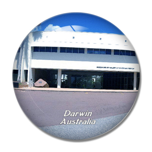 Australia Museum and Art Gallery of the Northern Territory Darwin 3D Fridge Magnet Crystal Glass