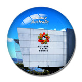 Australia National Anzac Centre Albany 3D Fridge Magnet Crystal Glass