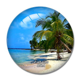 USA America Ka'anapali Beach Lahaina 3D Fridge Magnet Crystal Glass