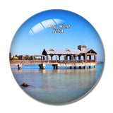 USA America Key West 3D Fridge Magnet Crystal Glass