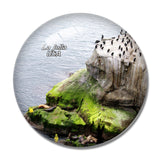 USA America La Jolla Cove 3D Fridge Magnet Crystal Glass