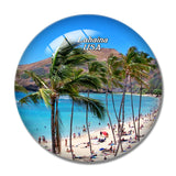 USA America Lahaina 3D Fridge Magnet Crystal Glass