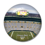 USA America Lambeau Field Green Bay 3D Fridge Magnet Crystal Glass