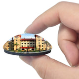 USA America Lightner Museum Saint Augustine 3D Fridge Magnet Crystal Glass