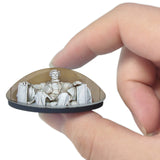 USA America Lincoln Memorial Washington 3D Fridge Magnet Crystal Glass