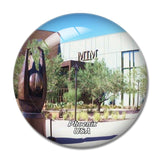 USA America Musical Instrument Museum Phoenix 3D Fridge Magnet Crystal Glass