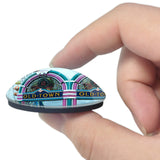 USA America Old Town Kissimmee 3D Fridge Magnet Crystal Glass